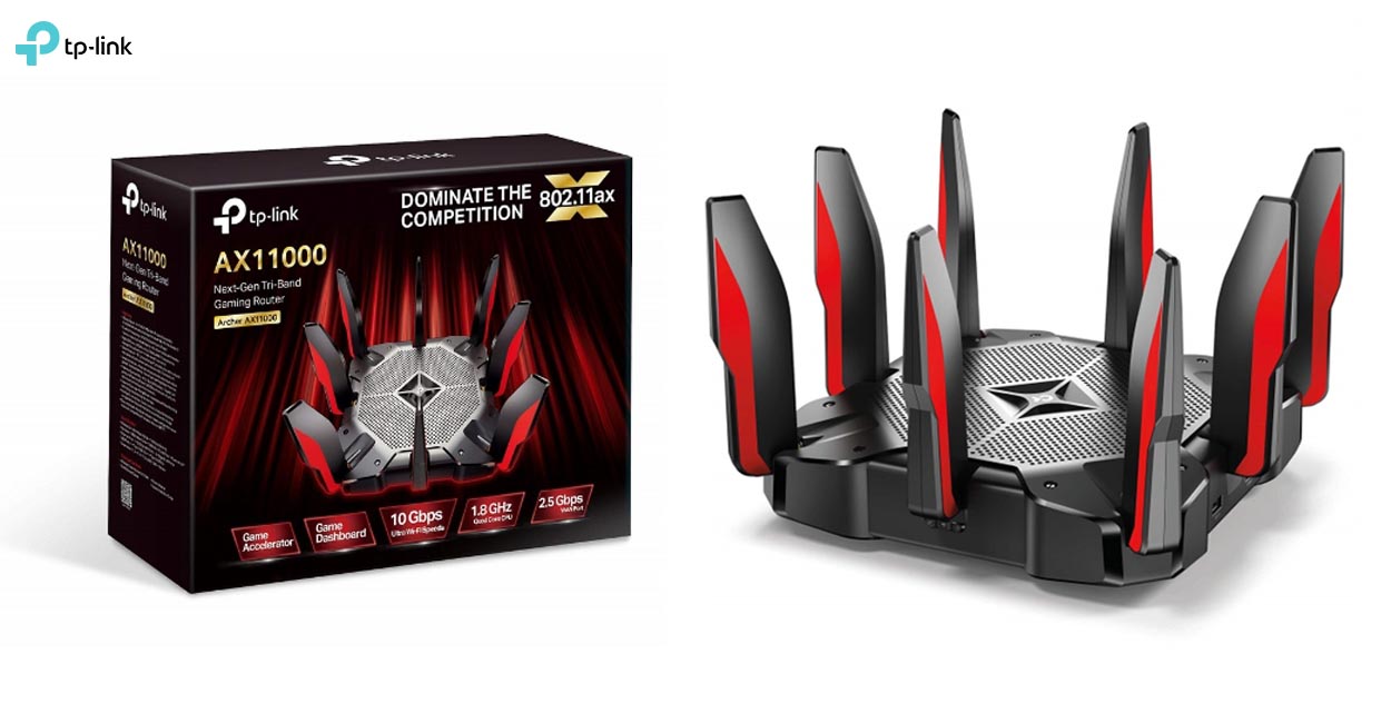 TP-LINK ARCHER AX11000 NEXT-GEN TRI-BAND GAMING ROUTER