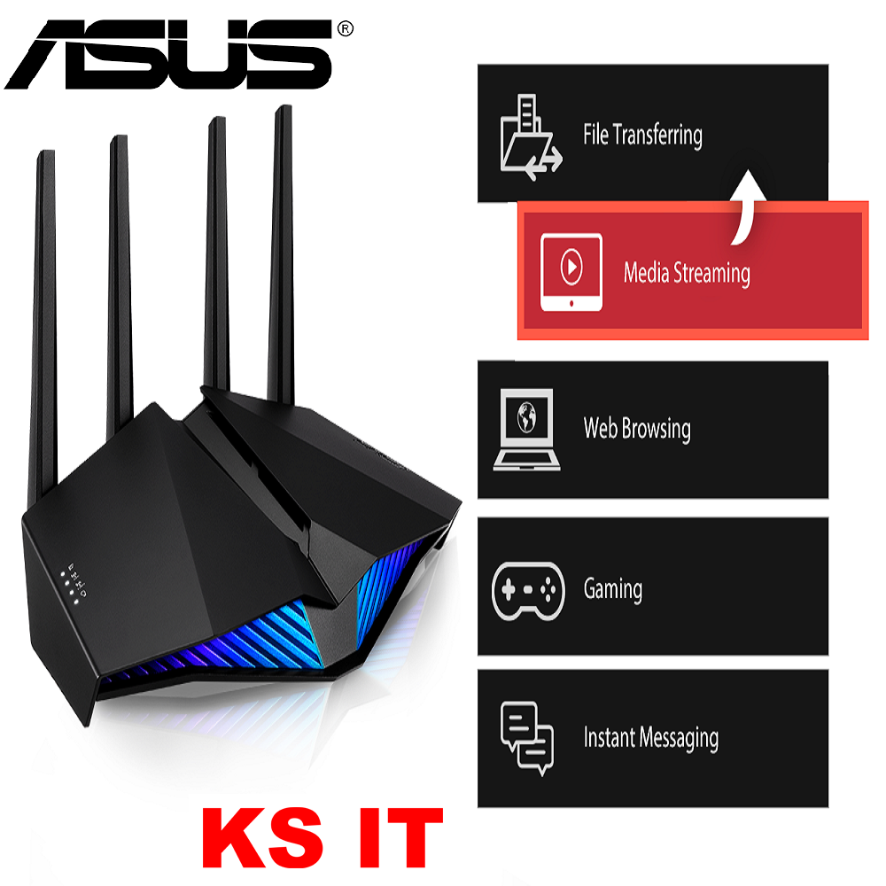 Routeur Wifi ASUS gaming RT-AX5400