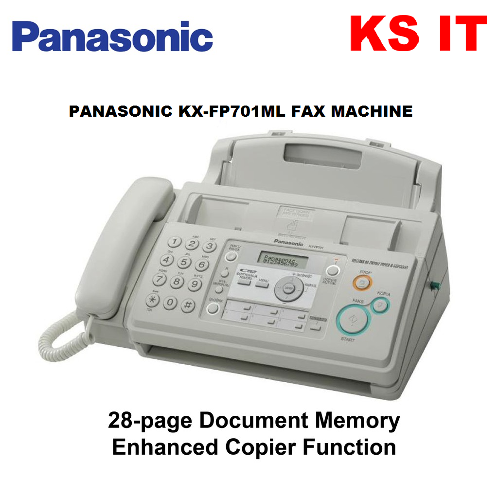 PANASONIC KXFP701ML INK FILM PLAIN PAPER FAX MACHINE